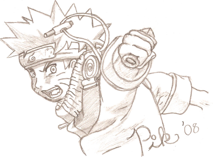 My Best Drawing: Naruto by PikminKirby on DeviantArt