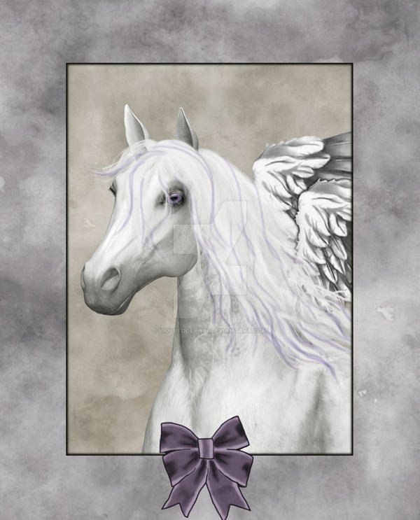 Horse Angel Portrait