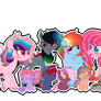 Rainbow Dash x Pinkie Pie Family