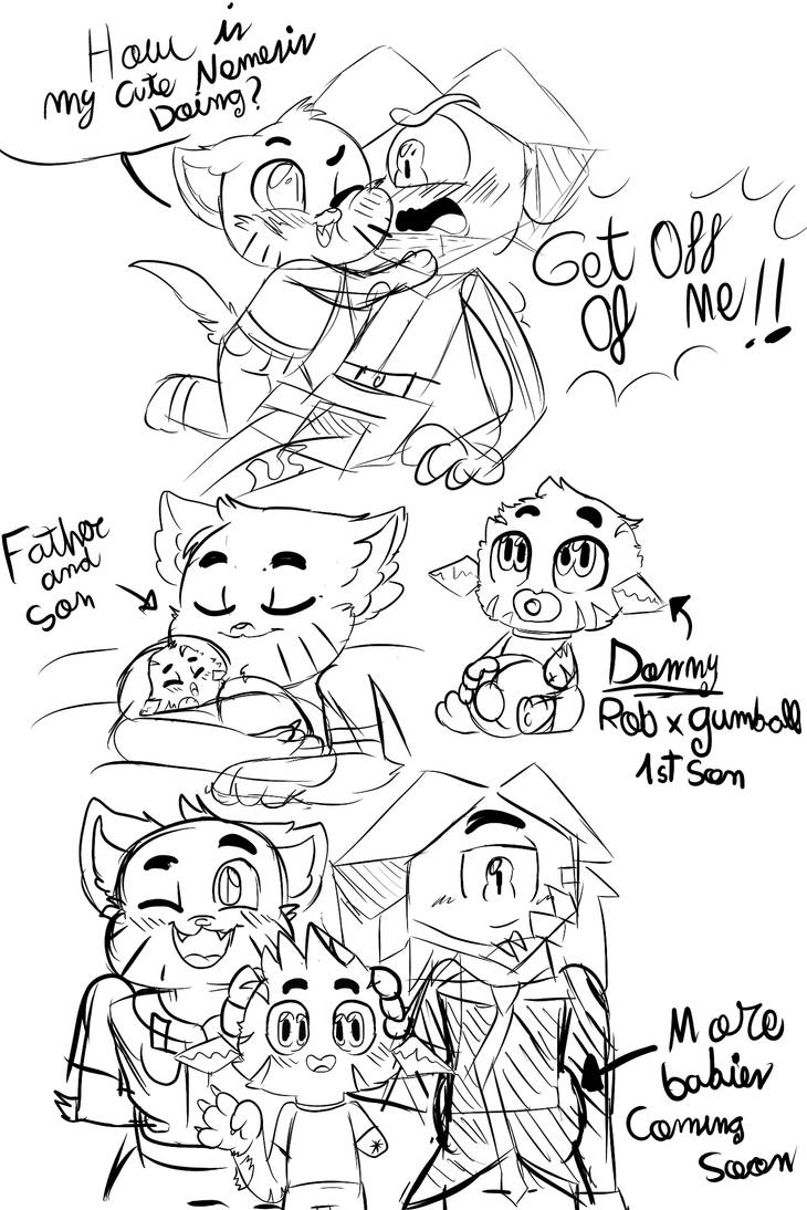 Gumrob Tawog Nextgen sketches: GumRob by karsisMF97 on DeviantArt