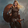 Female Viking warrior 2