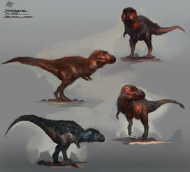 Tyrannosaurus Rex Skins