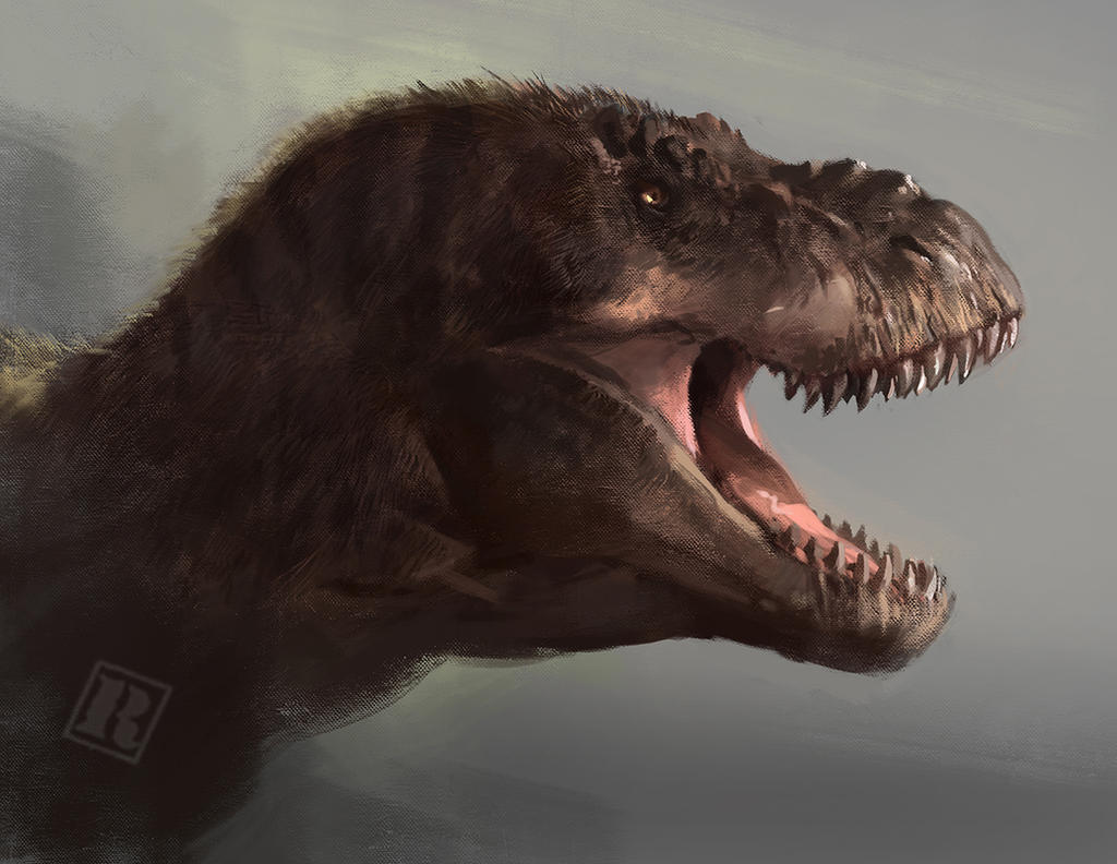 Jurassic Park Rexy speedpaint by RAPHTOR on DeviantArt