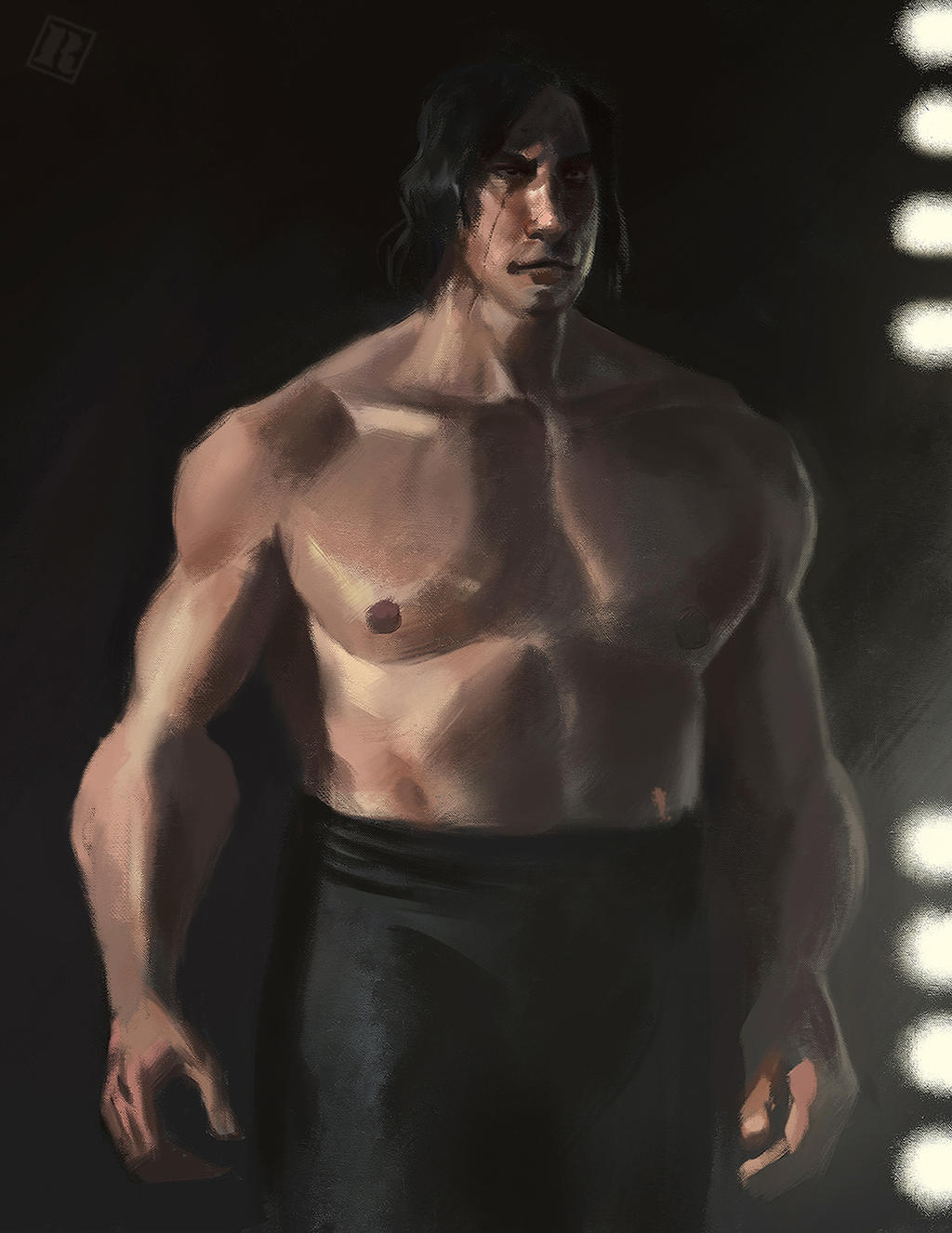 Han Swolo Shirtless Kylo (Ben Swolo) by RAPHTOR on DeviantArt