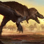 Saurian art - T. rex