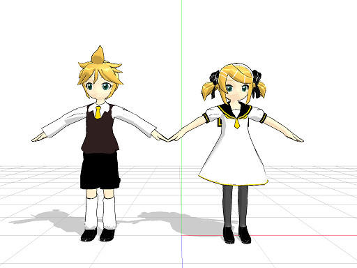 MMD models by alexbqueen on DeviantArt