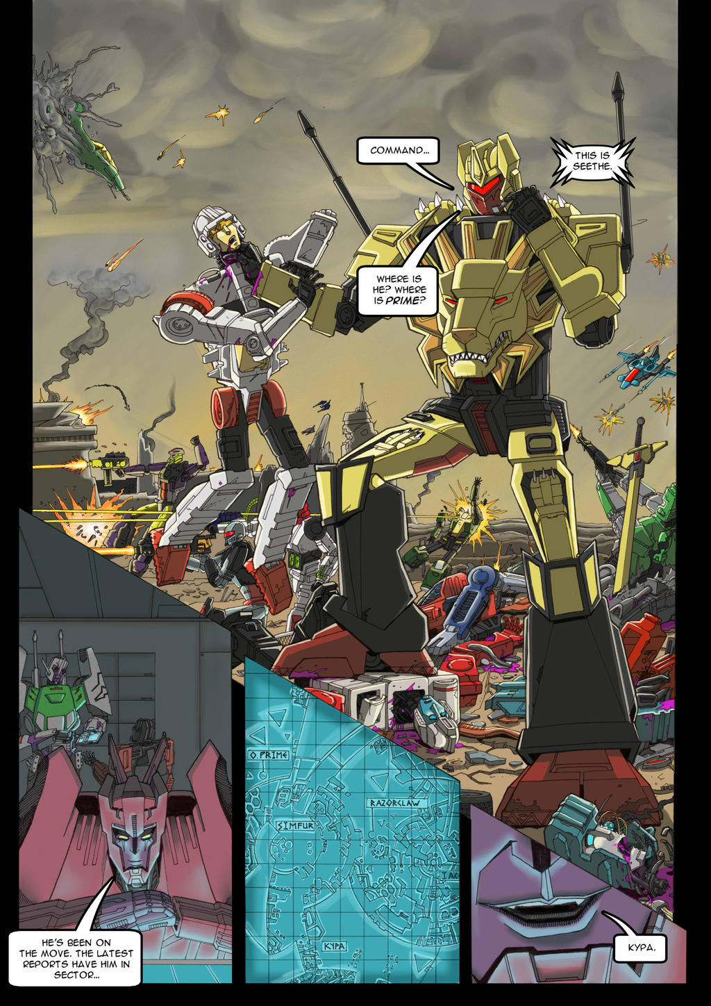 Ravage - Issue #1 - Page 23 by TF-TVC on DeviantArt