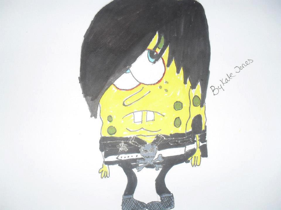 Emo Spongebob By Katie100Waitie On DeviantArt emo-spongebob-by-katie100waitie-on-deviantart