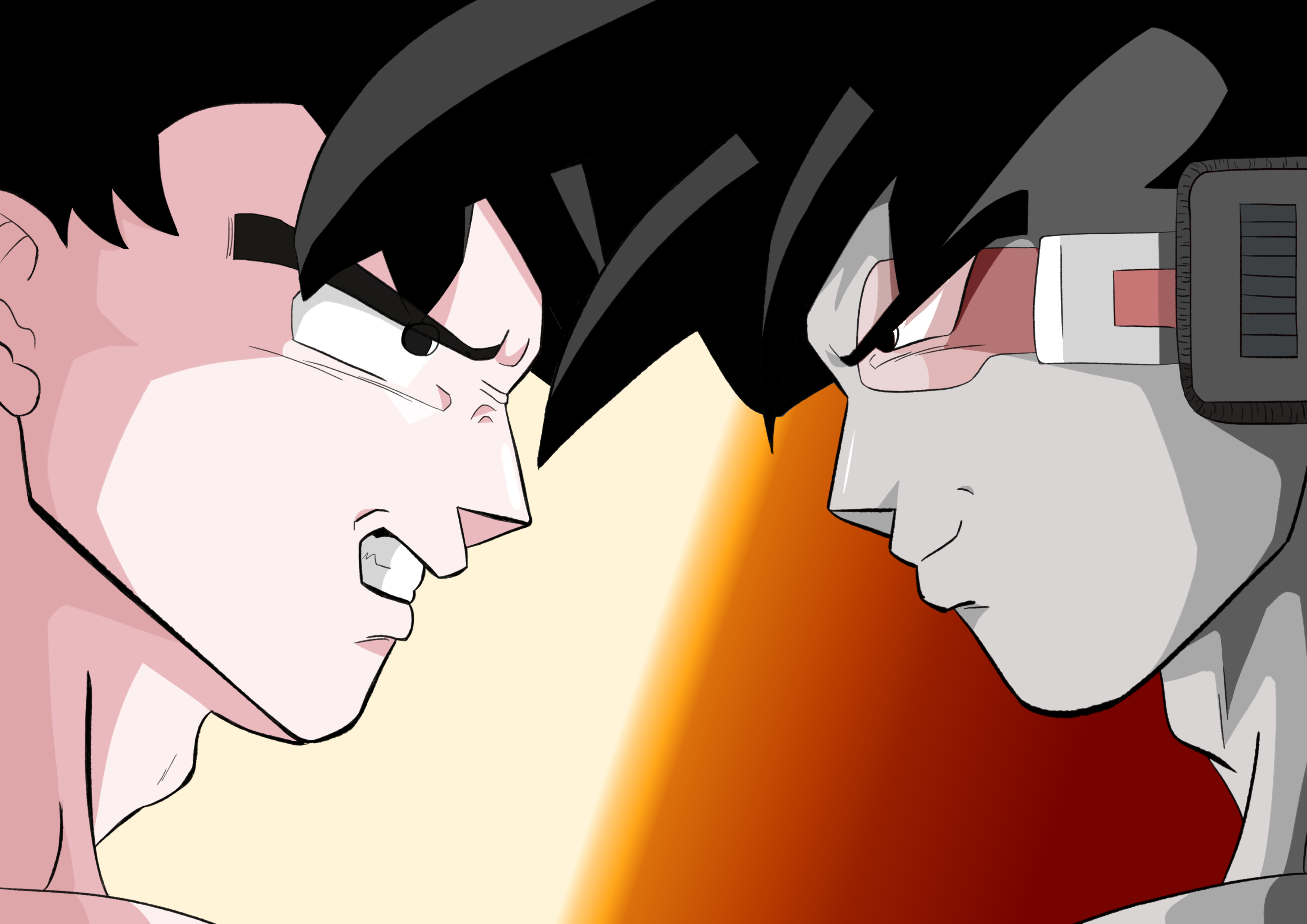 Goku Vs Turles by kaioken-x10 on DeviantArt