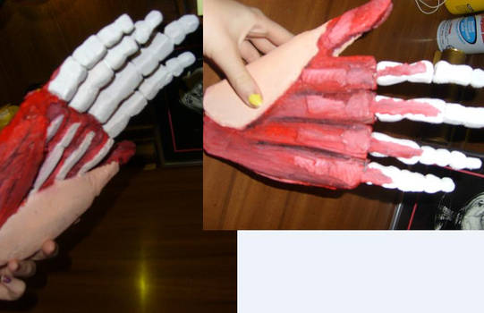 Skeleton hand