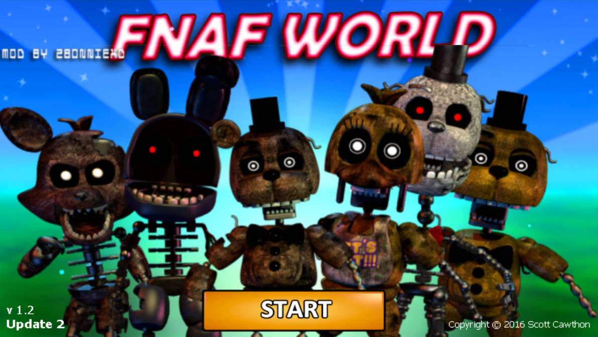 FNaF TJOC R World! Mod released! by RealZBonnieXD on DeviantArt
