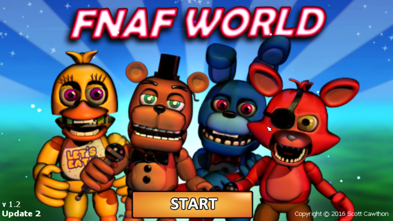 Unwithered Animatronics in FNaF 2 Mod released! by RealZBonnieXD