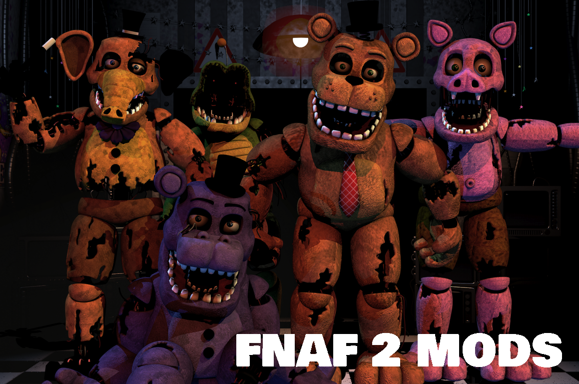 FNaF 1 Animatronics for FNaF 2 (Mod) by ZBonnieXD - Game Jolt