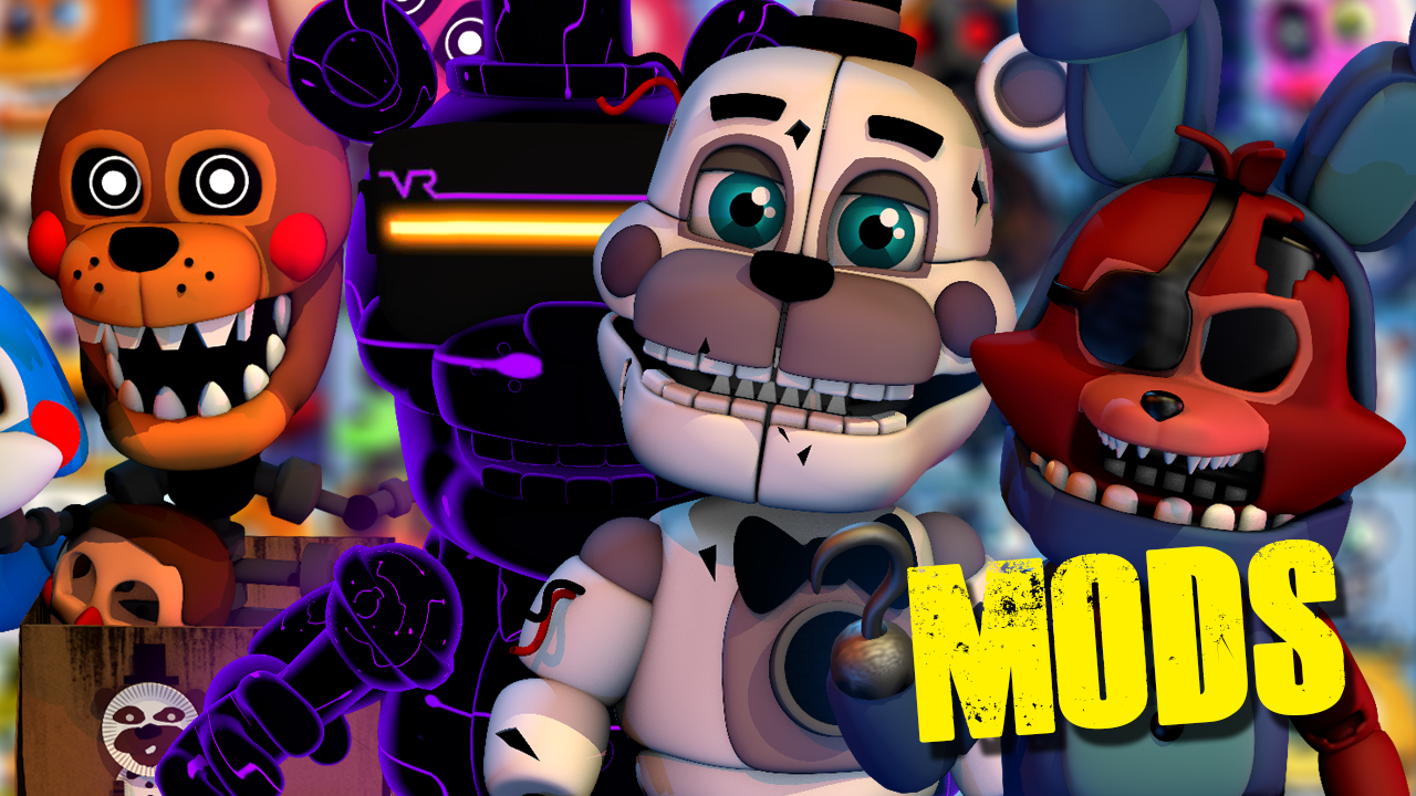 NIGHTMARE MANGLE!, Five Nights at Freddy's World Mod