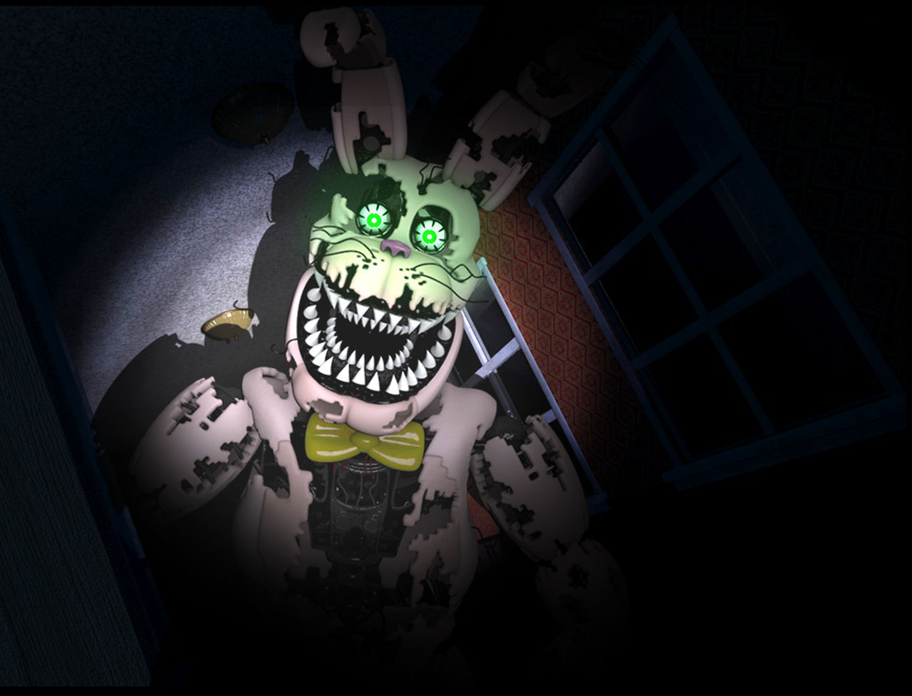 Nightmare Bonnie (Five Nights at Freddy's 4) by ArtyJoyful on DeviantArt