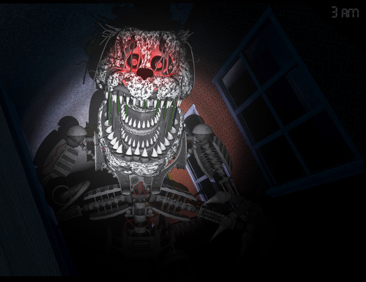 Nightmare Phamtom Freddy in FNaF 3! by RealZBonnieXD on DeviantArt