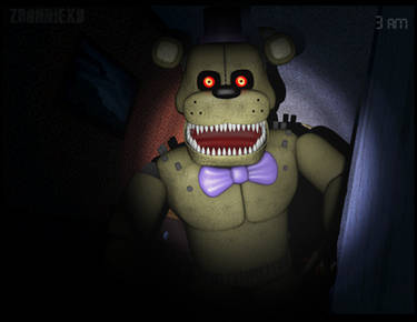 Nightmare Phamtom Freddy in FNaF 3! by RealZBonnieXD on DeviantArt