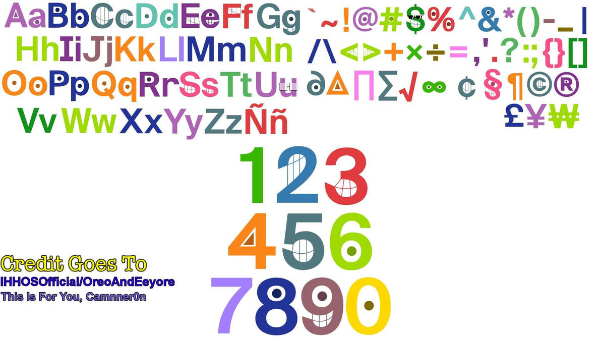 TVOKids Letters, Symbols And Numbers! (V1) by TheBobby65 on DeviantArt