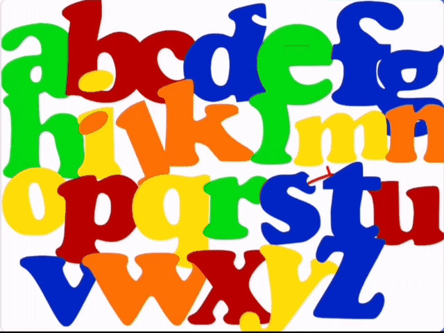 Copper Black Letters Dancing (GIF) by TheBobby65 on DeviantArt