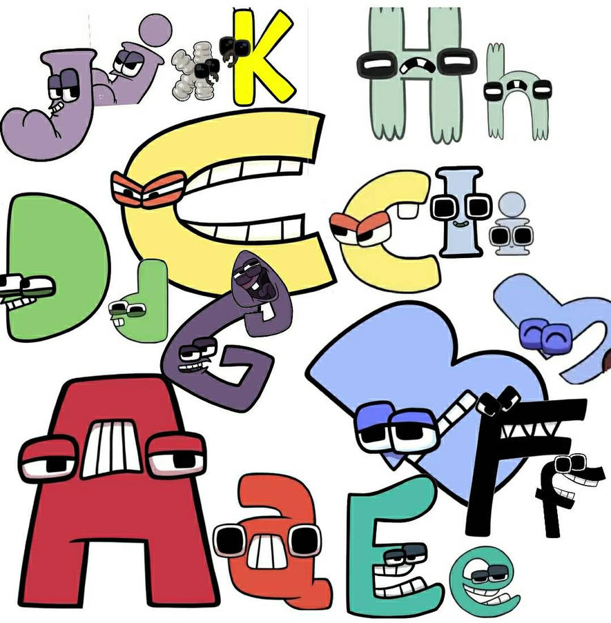 Complete Alphabet Lore Bundle Uppercase Lowercase & Number 