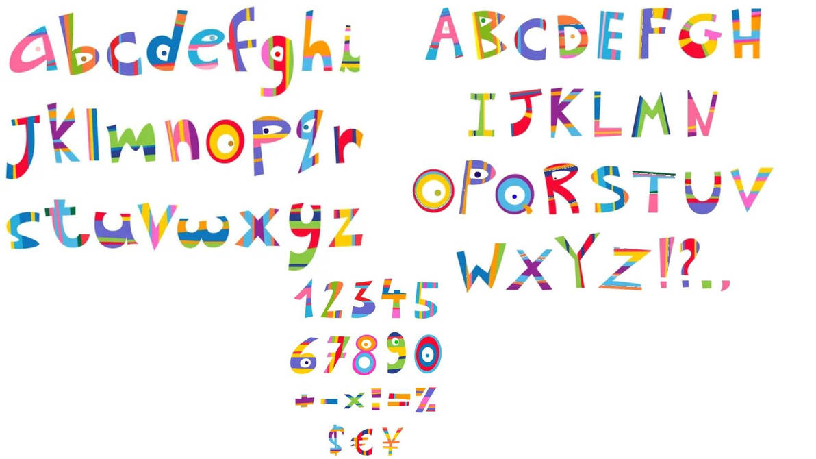 The Fun Vector Letters Or Numbers (TVOKids Style) by TheBobby65 on ...