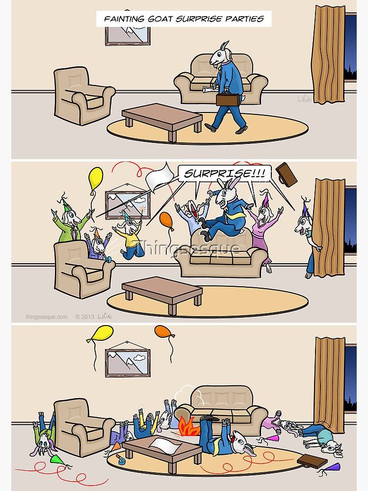 Fainting Goat Surprise Party GONE WRONG By TheBobby65 On DeviantArt fainting-goat-surprise-party-gone-wrong-by-thebobby65-on-deviantart