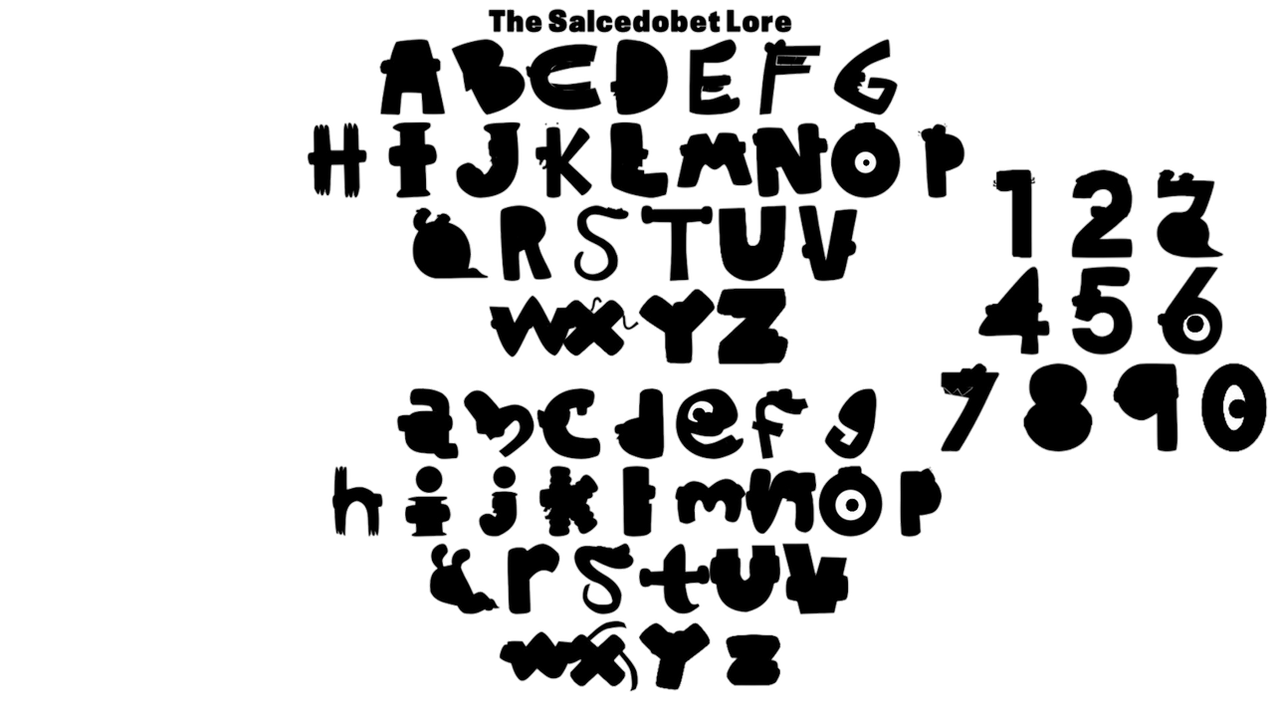 The Salcedobet Lore! (Letters And Numbers) by TheBobby65 on DeviantArt