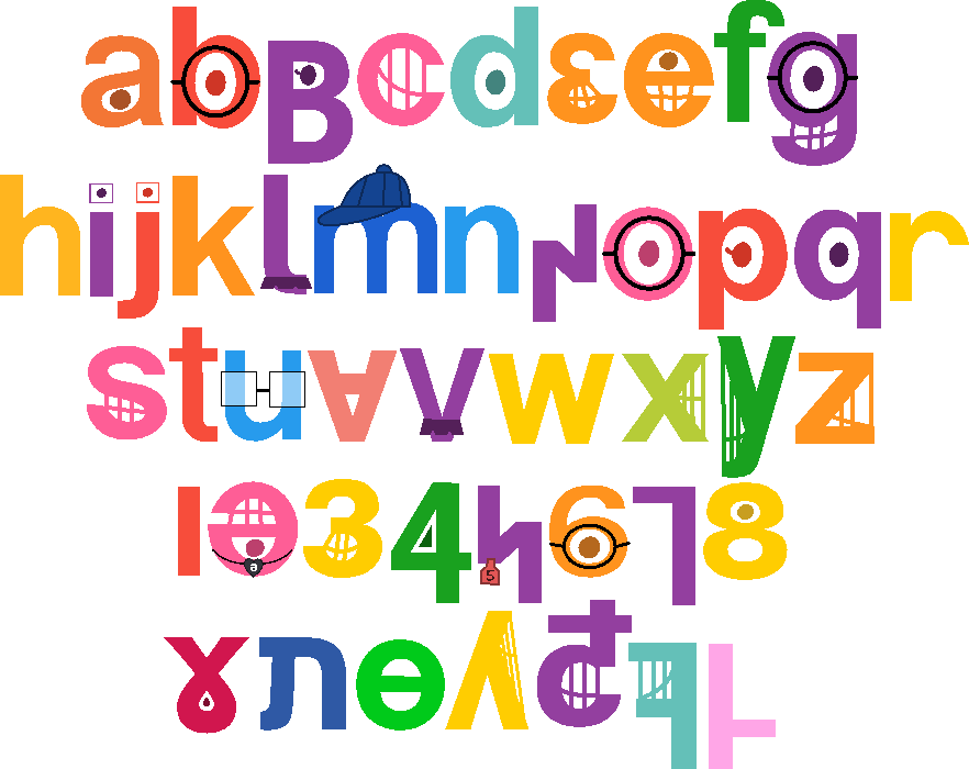 TVOKids letters in Coop Heavy font by HorsiesChickenFan on DeviantArt