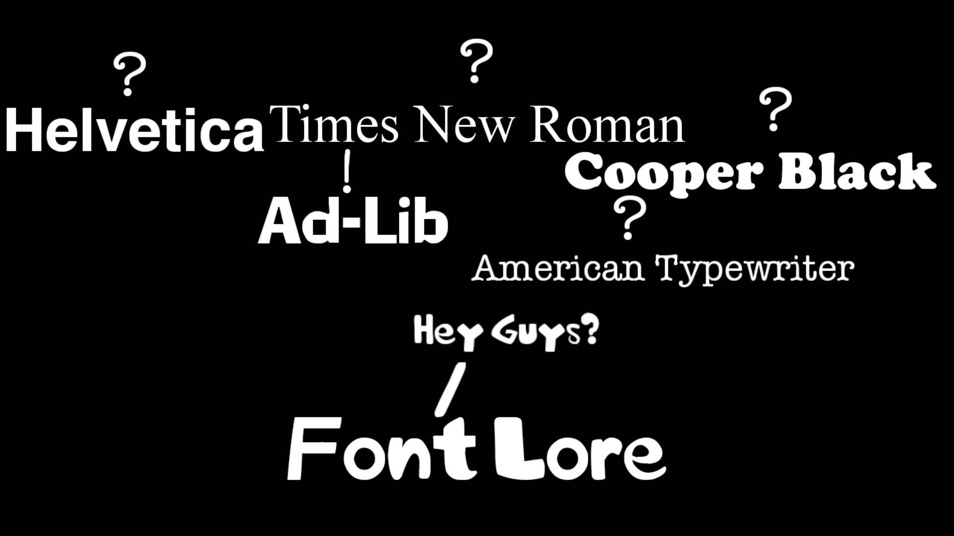 I Use Alphabet Lore Font (A.K.A Font Lore) by TheBobby65 on DeviantArt