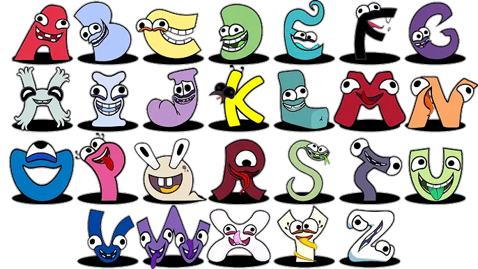 Alphabet Lore but something is weird by alalallallalagarbage on DeviantArt