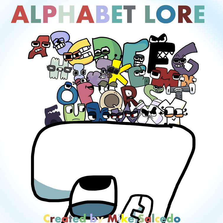 U Alphabet Lore Humans - Alphabet Lore - Posters and Art Prints