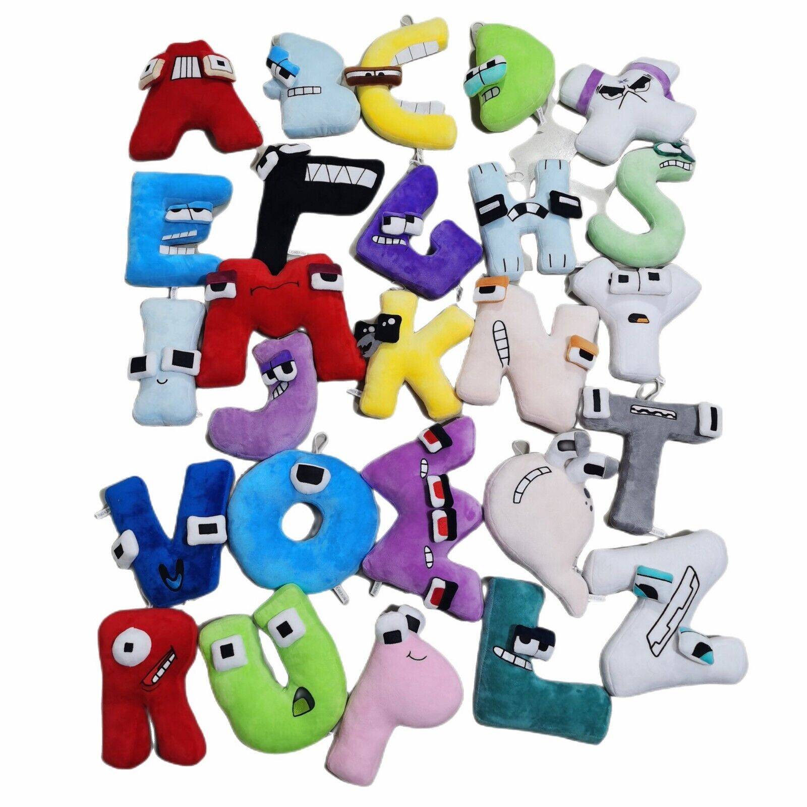 Alphabet Lore But Everyone Is I - Alphabet Lore But Only Plush Toys  #alphabetlore #F 