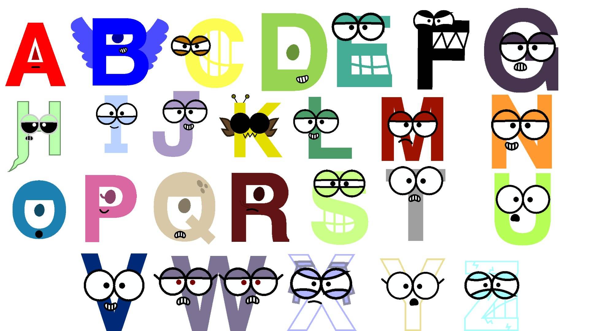 Corus Alphabet in TVOKids Form 