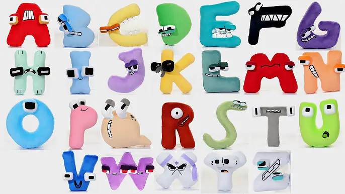 26 Letter Alphabet Lore Plush Toy Alphabet Lore But are Plush Toy,L 