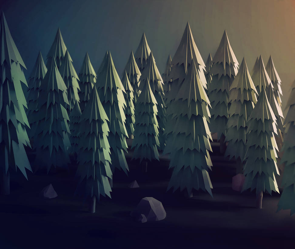 Low Poly Woods