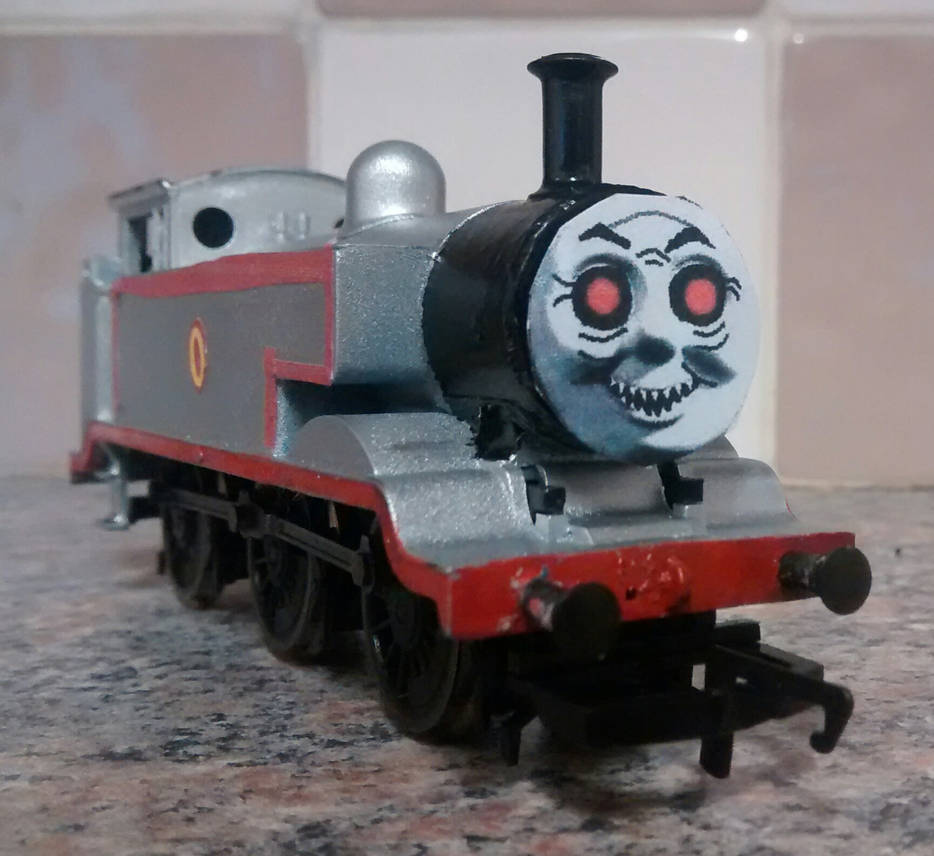 Timothy The Ghost engine (Demonic) by Patrickward13491 on DeviantArt