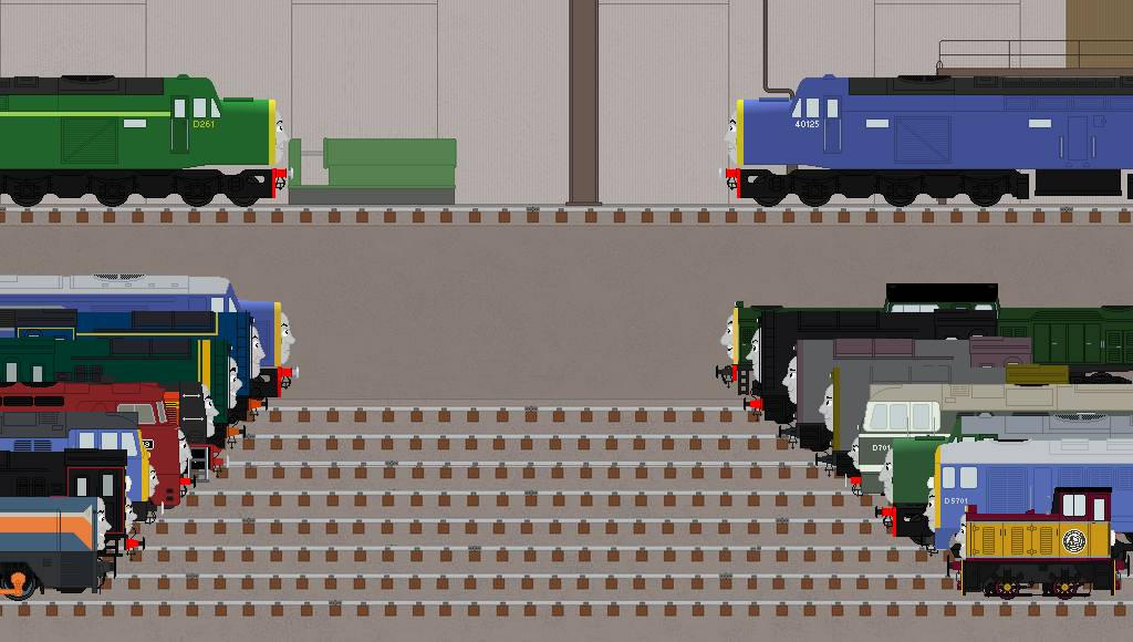 D5701 Roderic Bad diesels at The Dieselworks by TheJaLeonard on DeviantArt