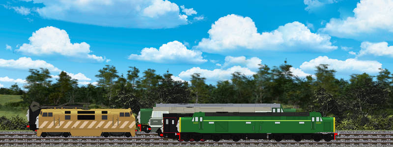 D5701 Roderic Bad diesels at The Dieselworks by TheJaLeonard on DeviantArt