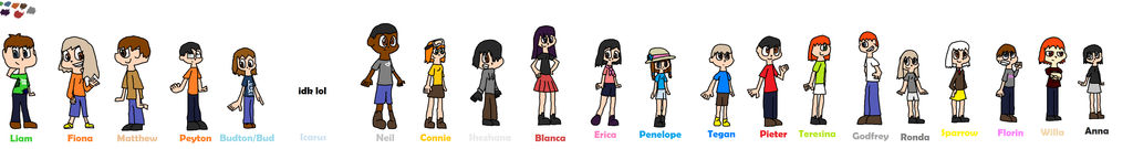 My BFDI TF ARC 1 Character Designs by RRB-Official on DeviantArt