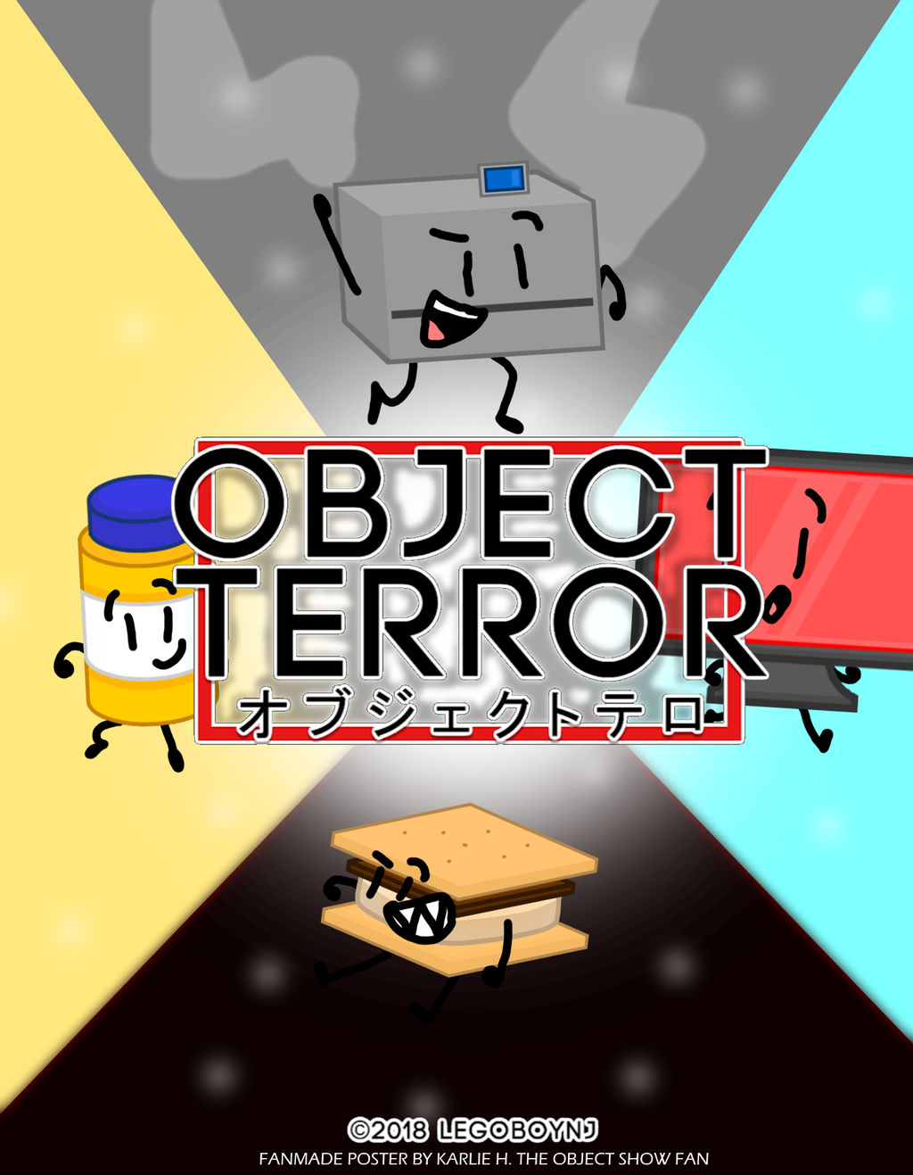 Object Terror Toaster Object Terrof Fanmade Poster by RRB-Official on DeviantArt