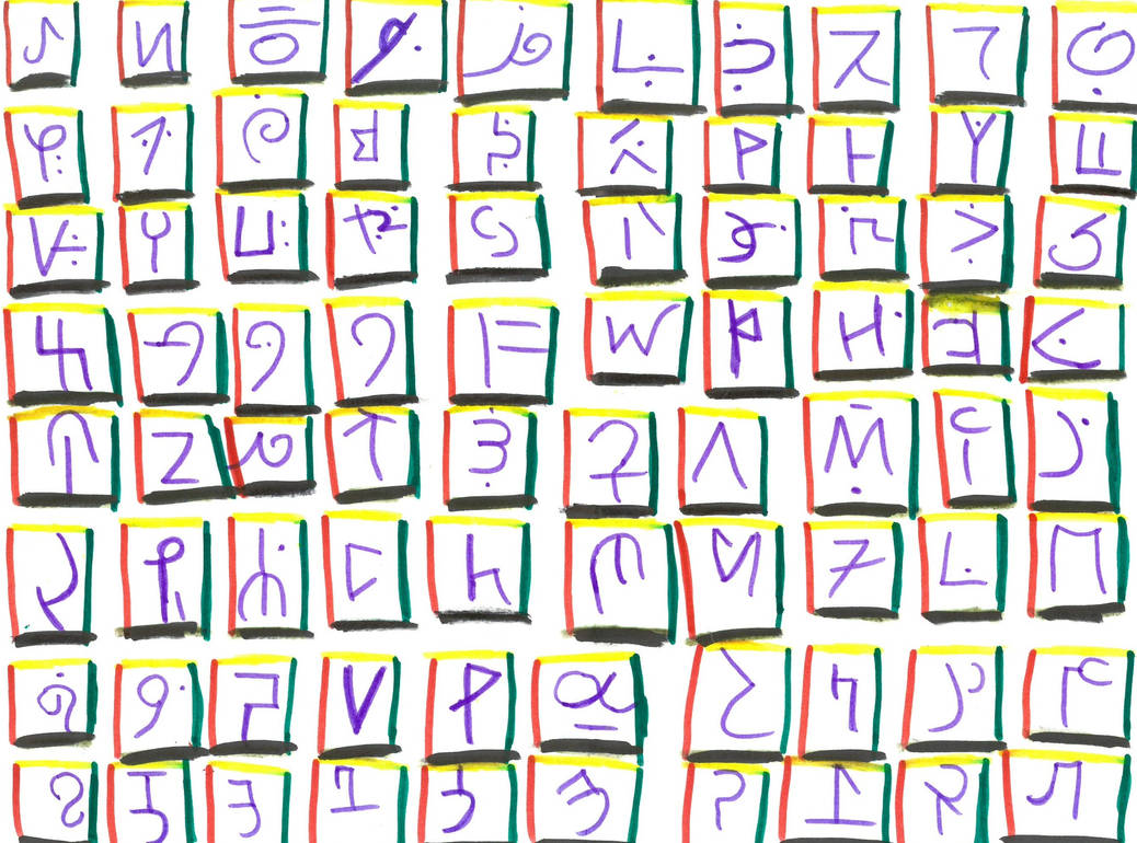 Calligraphy #3-Vai Script by TaoTheKoraEnchanter on DeviantArt