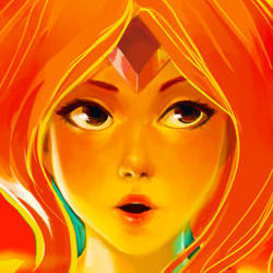 Flame Princess Up-close