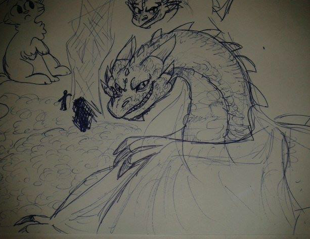 Smaug sketch