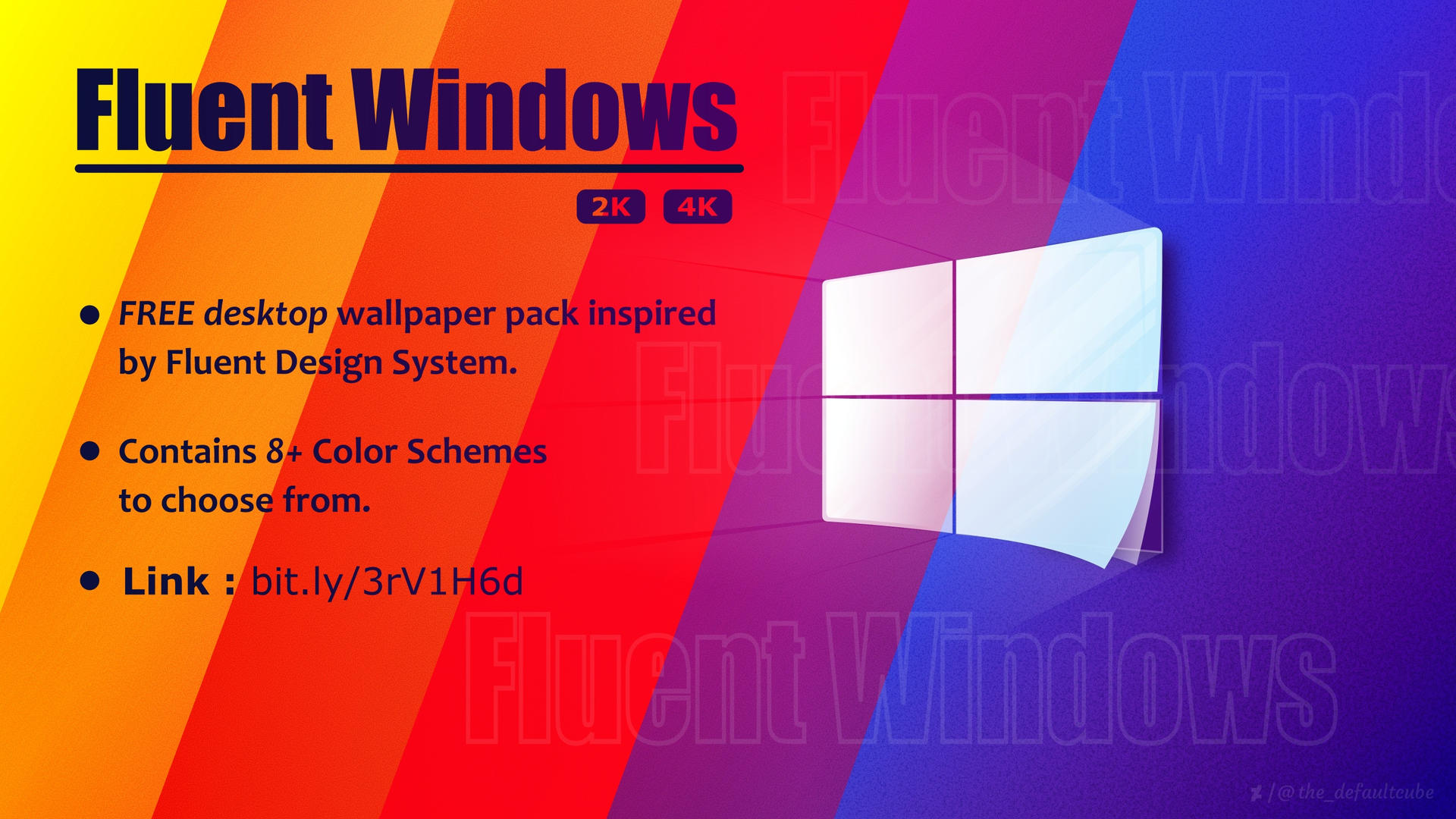 Fluent Window Fluent Windows Wallpaper Pack by the-defaultcube on DeviantArt