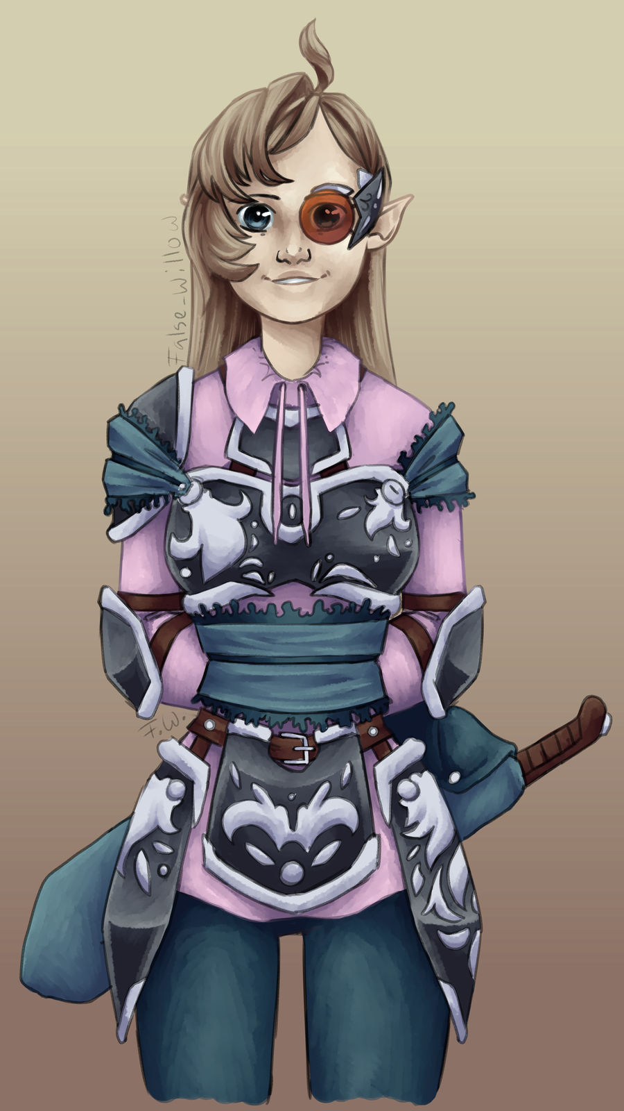Elf Girl by clockwork-willow on DeviantArt