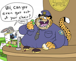 Super Fatty Clawhauser by marillon954