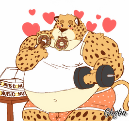 Musclegut Clawhauser by marillon954