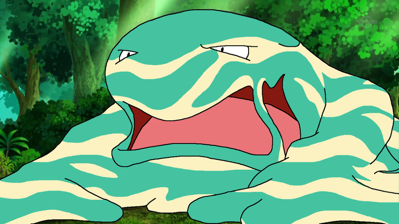 Muk Deviantart Shiny Muk by marillon954 on DeviantArt