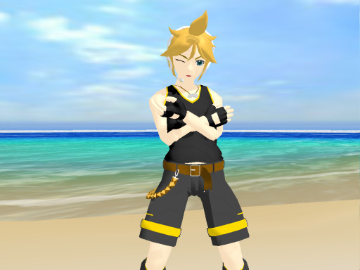 MMD Newcomer-Ken_Len_Kagamine