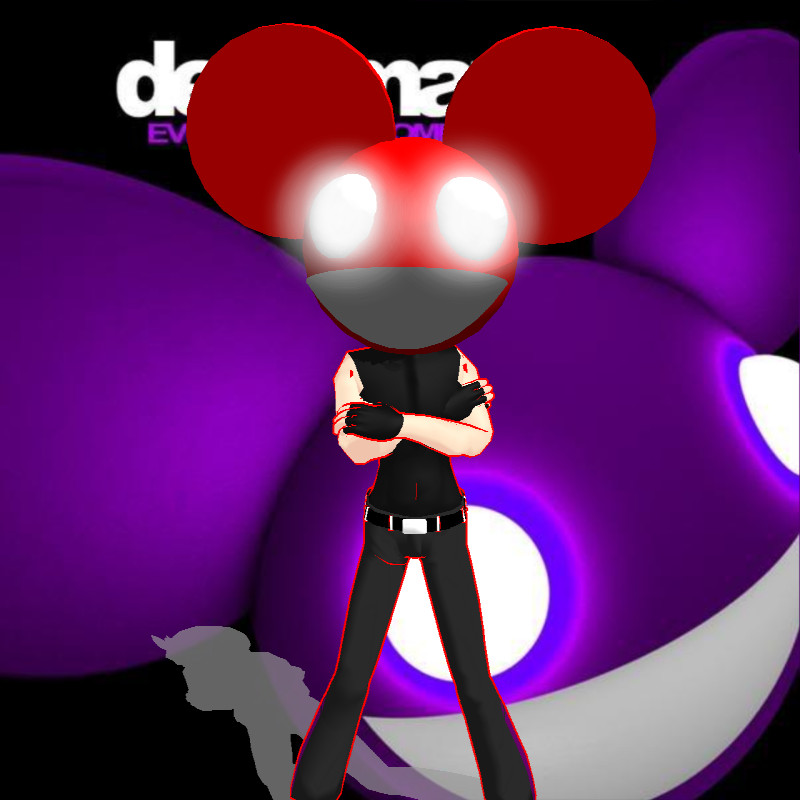 New MMD Accessory-Deadmau5Head